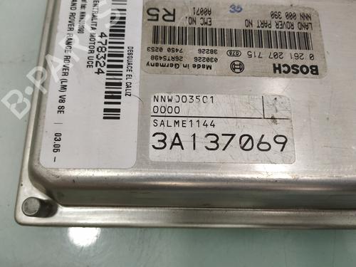 Engine control unit (ECU) LAND ROVER RANGE ROVER III (L322)  | BP18820966M57 