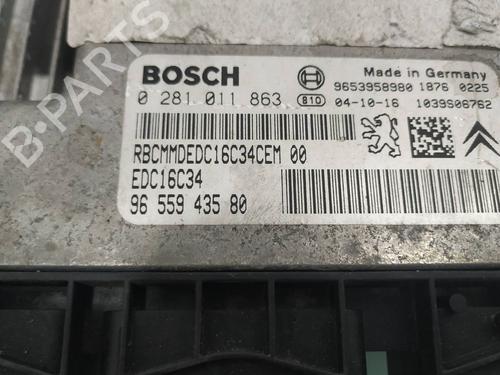 Engine control unit (ECU) CITROËN C4 I (LC_)  | BP10002387M57 