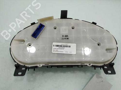 Instrument cluster OPEL MERIVA B MPV (S10)  | BP17724633C47 