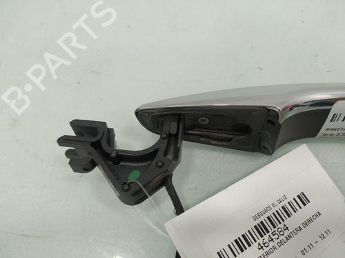 Front right exterior door handle PEUGEOT 508 I (8D_) 2.0 HDi | BP16133120C129 