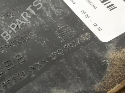 Front right window mechanism SEAT LEON (1P1) | BP31250275C23