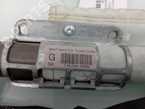 Left curtain airbag RENAULT LAGUNA III (BT0/1) 1.5 dCi (BT00, BT0A, BT0T, BT1J) | BP15467634C11 