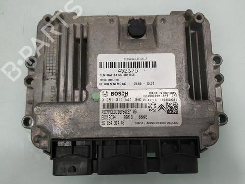 Used Engine control unit (ECU) CITROËN NEMO Box Body/MPV (AA_) 1.4 HDi (68 hp) 15227145