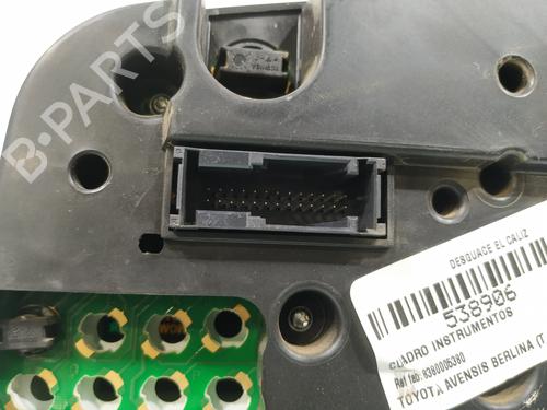 Instrument cluster TOYOTA AVENSIS (_T22_) 1.6 VVT-i (ZZT220_, ZZT220R) | BP28289770C47 