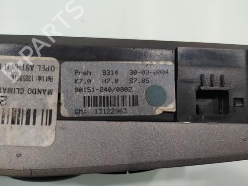 Climate control OPEL ASTRA H (A04) 1.4 (L48) | BP8090243I5 