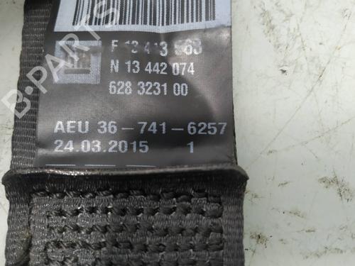 Rear right seatbelt OPEL ASTRA J (P10) 1.6 CDTi (68) | BP8099083I28 