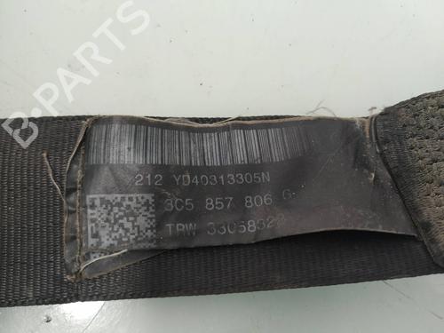 Rear right seatbelt VW PASSAT B6 (3C2) 2.0 TDI | BP8139207I28 