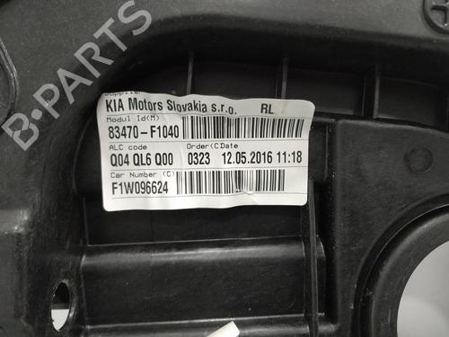 Rear left window mechanism KIA SPORTAGE IV (QL, QLE) 2.0 CRDi AWD | BP9279808C24 