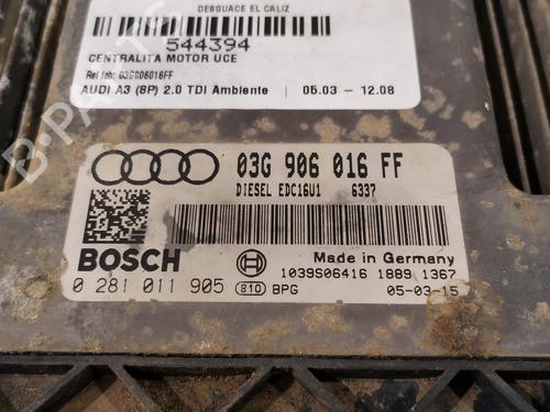 Engine control unit (ECU) AUDI A3 (8P1) | BP29855883M57