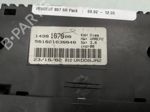 Instrument cluster PEUGEOT 807 (EB_) 2.0 HDi | BP17999525C47 