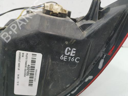 Left taillight CHEVROLET AVEO / KALOS Hatchback (T250, T255) 1.4 16V | BP19062726C34 