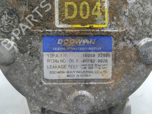AC compressor KIA CERATO I Saloon (LD) 2.0 CRDi | BP10031138M34 