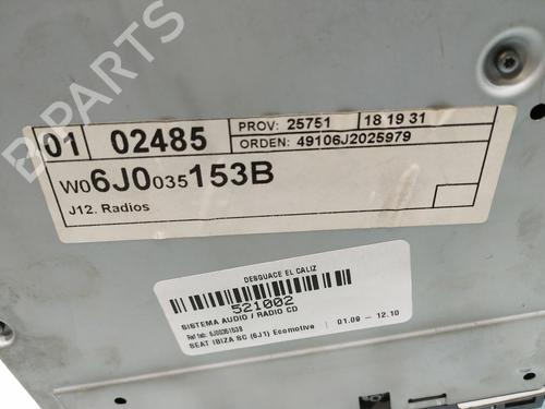 Radio SEAT IBIZA IV SC (6J1, 6P5)  | BP26394505E6 