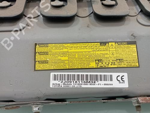 Driver airbag TOYOTA AVENSIS Estate (_T27_) 2.0 D-4D (WWT271_) | BP15766710C9 