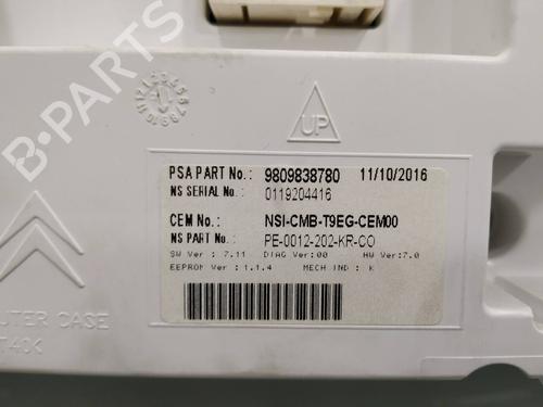 Instrument cluster PEUGEOT 308 II (LB_, LP_, LW_, LH_, L3_)  | BP8404536C47 