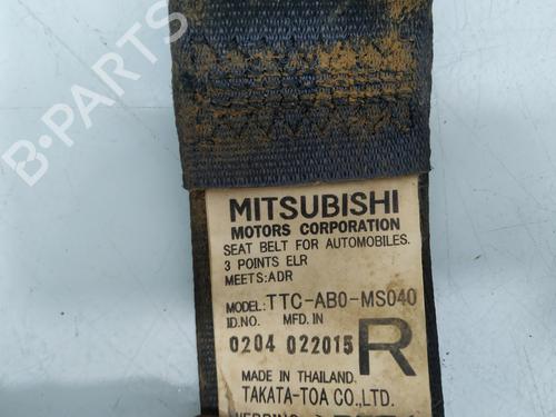 Rear left seatbelt MITSUBISHI L200 / TRITON (KA_T, KB_T)  | BP21222423I29 