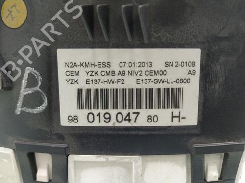 Instrument cluster PEUGEOT 208 I (CA_, CC_)  | BP22712029C47