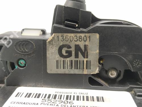 Front left lock OPEL INSIGNIA A (G09)  | BP30773503C98 