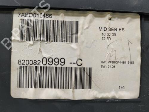 Instrument cluster RENAULT CLIO III (BR0/1, CR0/1) 1.2 16V (BR0R, BR1D, BR1L, CR0R) | BP8089242C47 