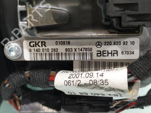 Heater blower motor MERCEDES-BENZ M-CLASS (W163)  | BP27692939M62