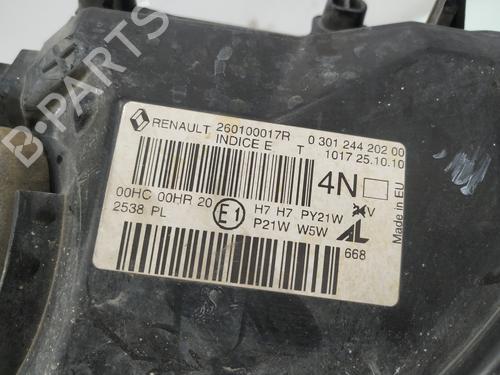 Right headlight RENAULT MEGANE III Hatchback (BZ0/1_, B3_) 1.9 dCi (BZ0N, BZ0J) | BP37012306C29 - Image 2