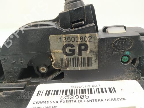 Front right lock OPEL INSIGNIA A (G09) | BP30773502C97