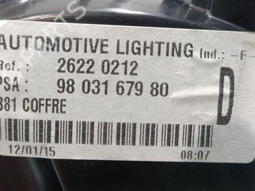 Right tailgate light DS DS 5 (KF_) | BP33885444C80 - Image 6