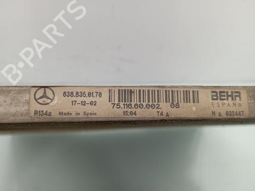 Heater matrix MERCEDES-BENZ VITO Van (W638) 110 CDI 2.2 (638.094) | BP12562701M63 