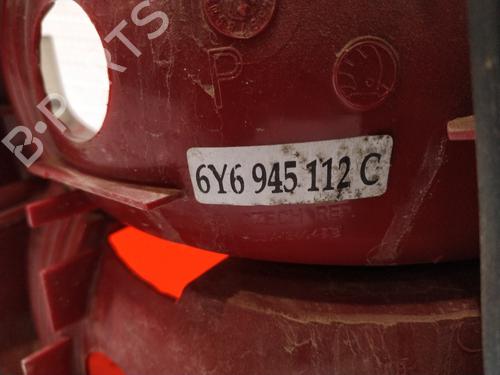 Right taillight SKODA FABIA I (6Y2)  | BP26394590C35 