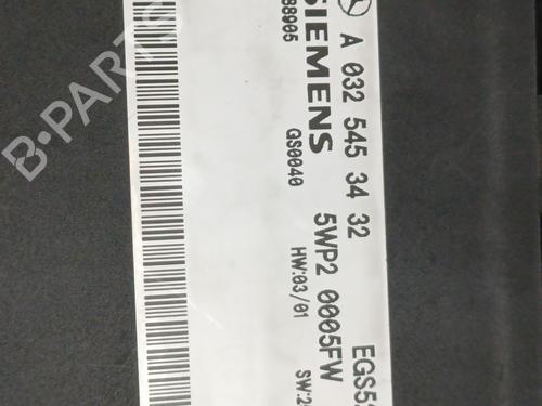 Electronic module MERCEDES-BENZ E-CLASS (W211) E 320 CDI (211.026) | BP36161479M83 - Image 3