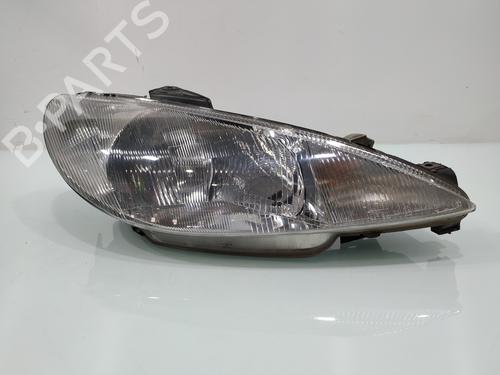 Lyskaster høyre PEUGEOT 206 Hatchback (2A/C) 1.4 HDi eco 70 (68 hp) 31792337