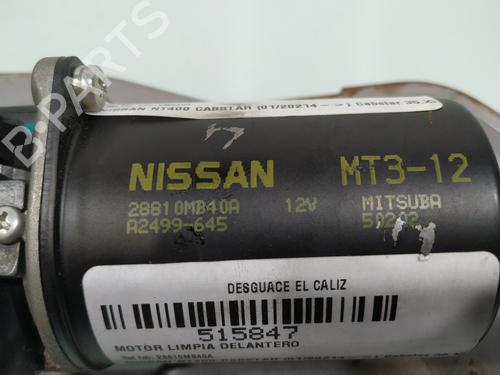 Front wiper motor NISSAN NT400 CABSTAR (F24M)  | BP26394335M29 
