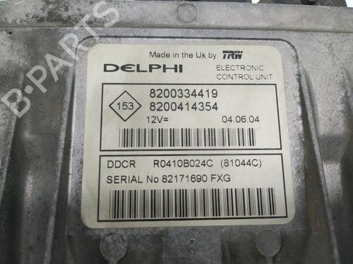 Engine control unit (ECU) RENAULT MEGANE II Saloon (LM0/1_)  | BP19260033M57 