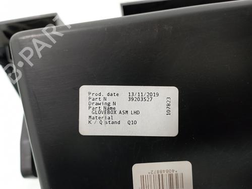 Glove box OPEL ASTRA K (B16) 1.5 CRDI (68) | BP15385729C95 