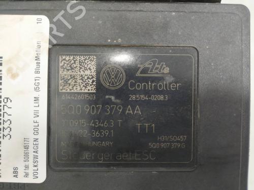 ABS pump VW GOLF VII (5G1, BQ1, BE1, BE2) 1.6 TDI | BP8204969M43 