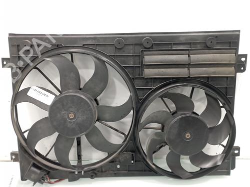 Used Radiator fan SKODA SUPERB II Estate (3T5) 2.0 TDI 16V (140 hp) 15911566