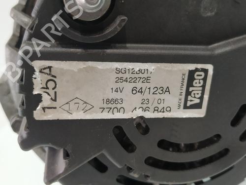Alternator RENAULT LAGUNA II Grandtour (KG0/1_)  | BP29822642M7