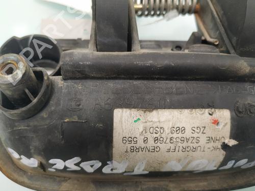 Tailgate handle MERCEDES-BENZ VITO / MIXTO Van (W639) 111 CDI (639.601, 639.603) | BP22775674C132 