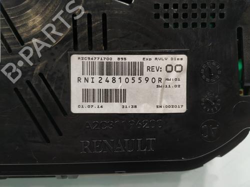 Instrument cluster RENAULT MEGANE III Hatchback (BZ0/1_, B3_) 1.5 dCi (BZ1G, BZ1W, BZ0R) | BP31828358C47