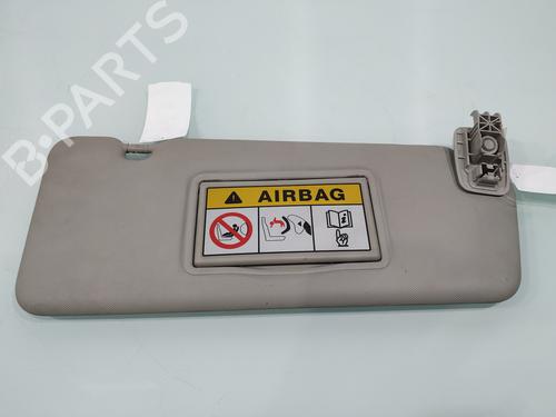 Right sun visor RENAULT MEGANE III Hatchback (BZ0/1_, B3_) 1.5 dCi (BZ1G, BZ1W, BZ0R) | BP31828392I2