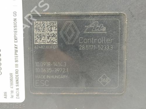 ABS pump DACIA SANDERO III  | BP31309492M43 
