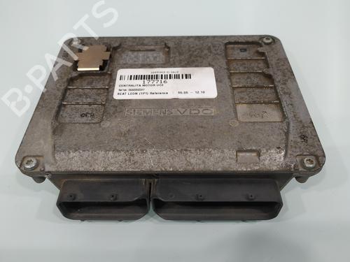 Engine control unit (ECU) SEAT LEON (1P1)  | BP8086257M57 