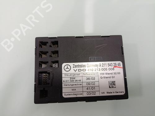 Used Electronic module Electronic module MERCEDES-BENZ E-CLASS (W211) E 320 CDI (211.026) (204 hp) 36166427 36166427