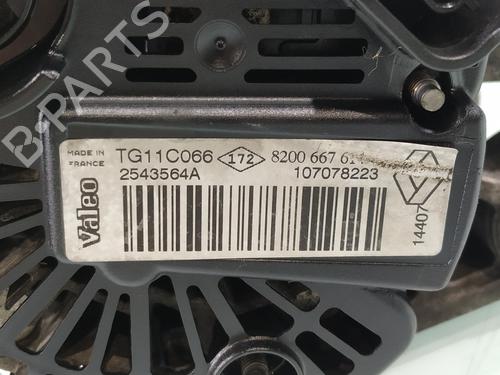 Generator RENAULT GRAND SCÉNIC II (JM0/1_) 1.5 dCi | BP29937434M7
