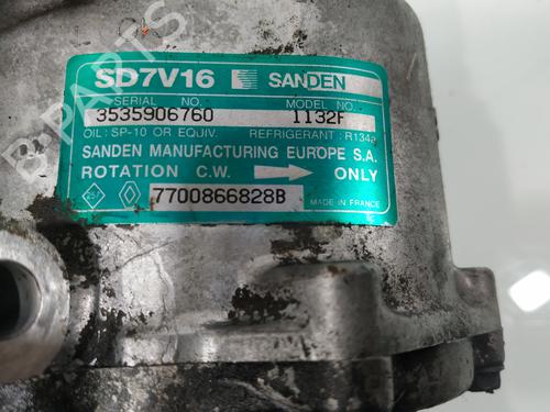 AC compressor RENAULT MEGANE I (BA0/1_) 1.6 e (BA0F, BA0S) | BP28355217M34 