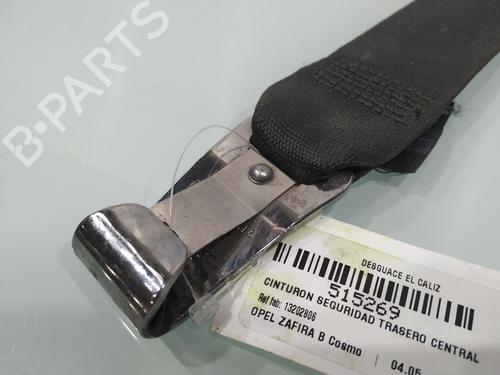 Rear center seatbelt OPEL ZAFIRA / ZAFIRA FAMILY B (A05)  | BP24924992I27 