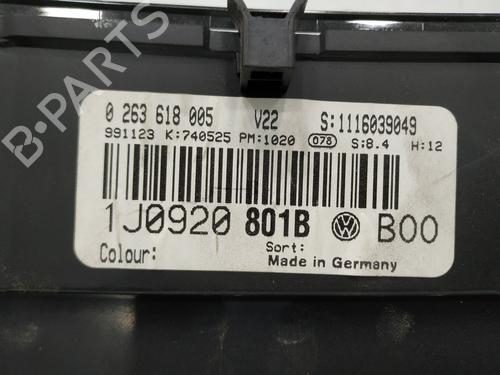 Instrument cluster VW GOLF IV (1J1) 1.6 | BP19518619C47 