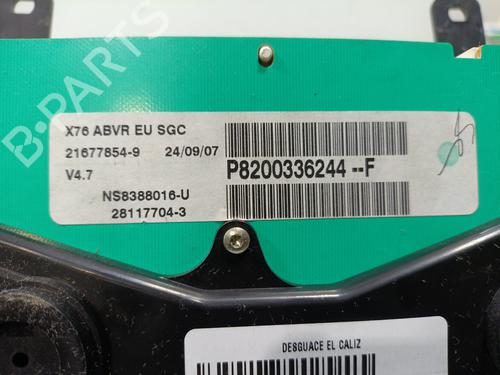 Instrument cluster RENAULT KANGOO (KC0/1_) 1.5 dCi | BP36419043C47 - Image 6