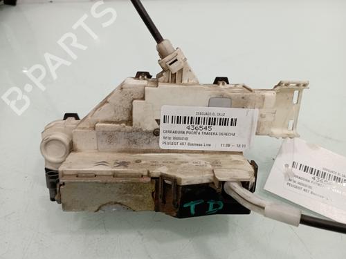 Used Rear right lock PEUGEOT 407 (6D_) 1.6 HDi 110 (6D9HZC, 6D9HYC) (109 hp) 12432955