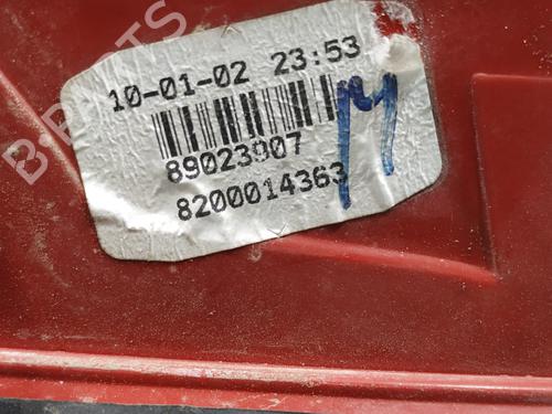 Right taillight RENAULT VEL SATIS (BJ0_) 2.2 dCi (BJ0E, BJ0F, BJ0G, BJ0H) | BP8089518C35 